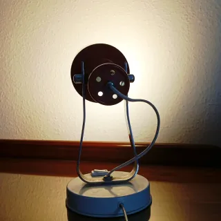 Lámpara de mesa Maciá roja