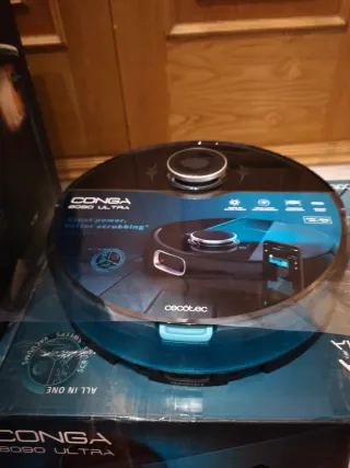 Conga 8090 Ultra Robot Aspirador Auto vaciado