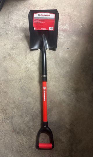 Pala de punta con mango - 12 unidades