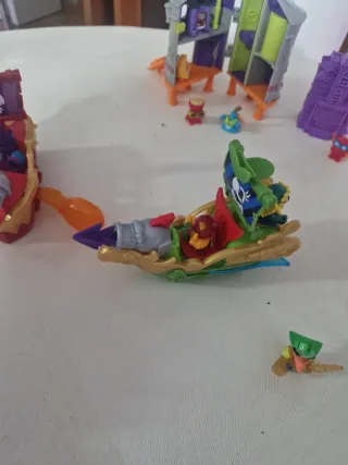 Juguetes de barco de supersin pirata para niños
