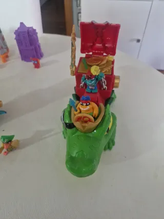 Juguetes de barco de supersin pirata para niños