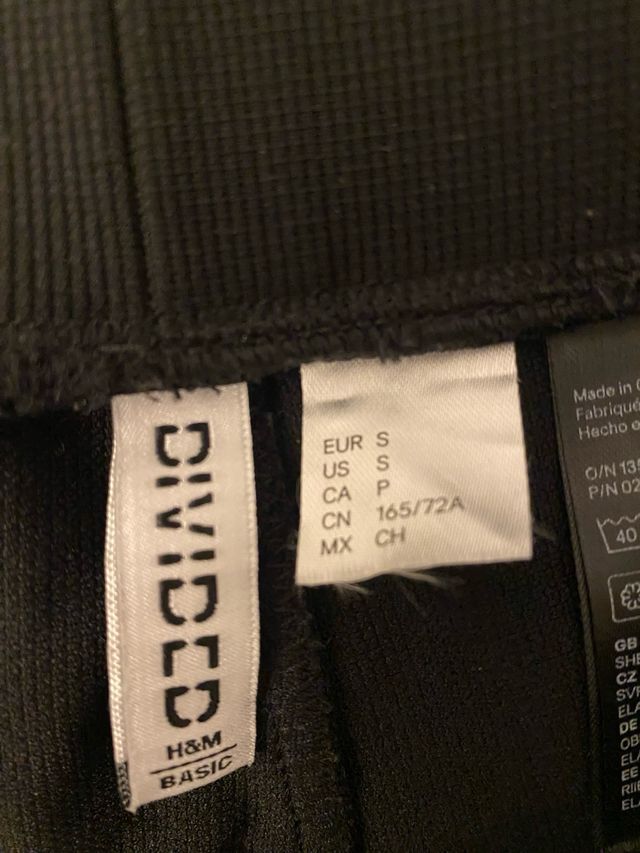 Pantalón negro de vestir