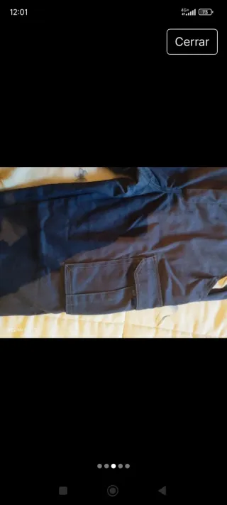 Pantalón trabajo mujer talla 46 reflectante