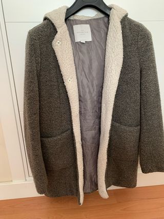 Chaquetón Springfield gris borreguito