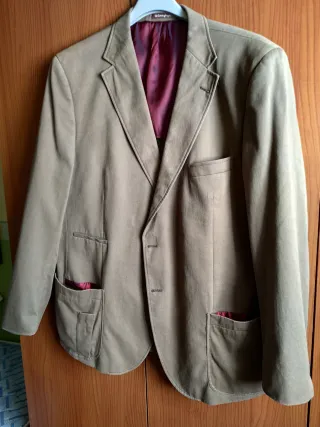 Chaqueta El Corte Inglés Beige Hombre