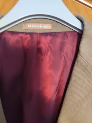 Chaqueta El Corte Inglés Beige Hombre