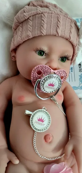 Bebé Reborn Silicona 42 cm