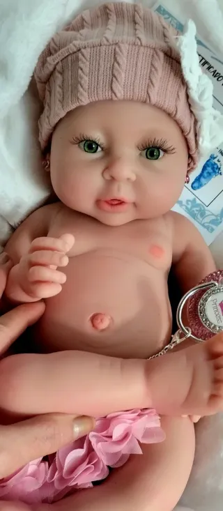 Bebé Reborn Silicona 42 cm