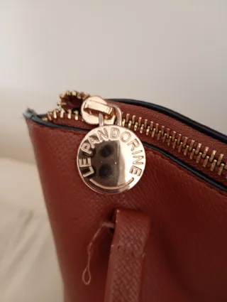 Borsa Le Pandorine Hobo Pelle Marrone