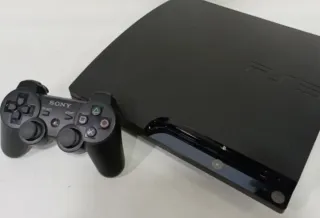 Consola PS3 Negra con Mando y Juegos