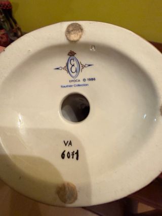 3 Figuras de porcelana «Epoca Sauthier Collection