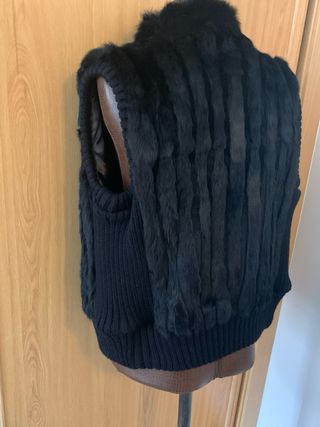 Chaleco Adolfo Dominguez Negro