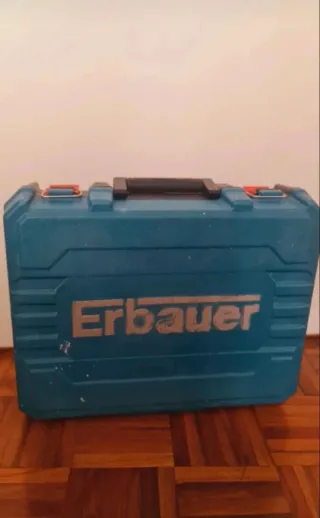 Taladro Erbauer 18V Brushless + 2 Bat