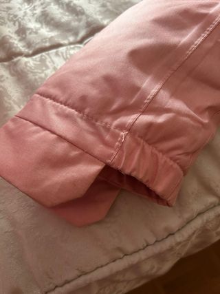 Anorak rosa Mountain Pro con capucha