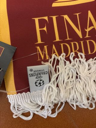 Bufanda Final Champions 2010 Inter Milán