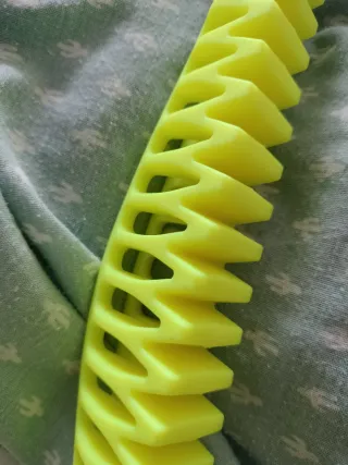 Protectores cuchillas patín hielo amarillo