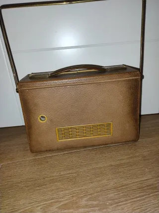 Radio Philips Transistor Beige/Marrón