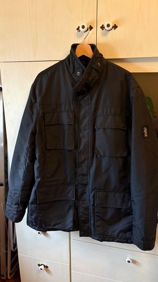 Giacca parka uomo Refrigue nera taglia XL