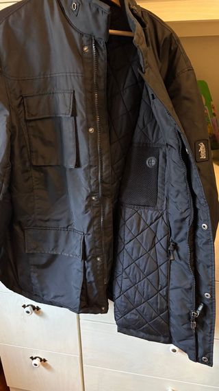 Giacca parka uomo Refrigue nera taglia XL