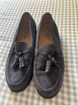Mocasines Thousand Gris Talla 36
