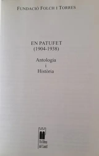 En Patufet (1904-1938)