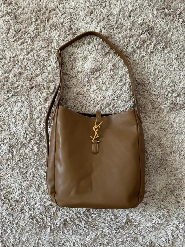 Bolso Saint Laurent Marrón y Dorado