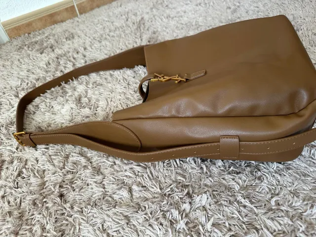 Bolso Saint Laurent Marrón y Dorado