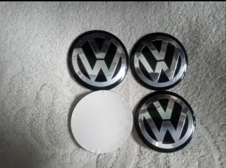 Pegatinas 56mm Volkswagen tapabuje centro rueda