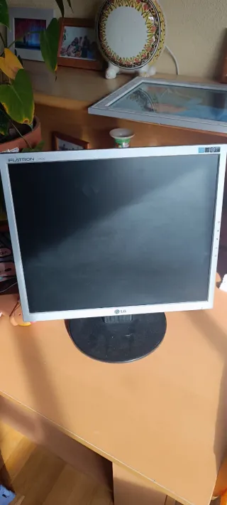 Monitor LG Flatron Plata