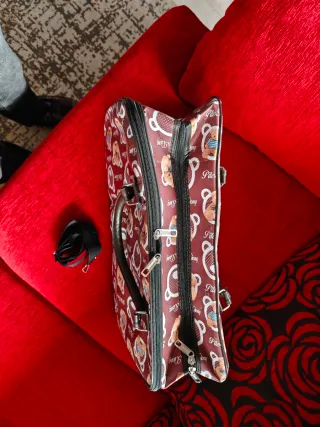 Maleta de viaje con estampado de ositos