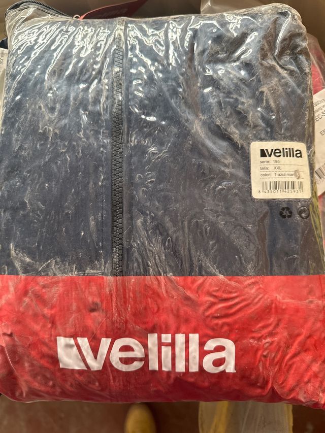 Traje de lluvia Velilla azul XXL