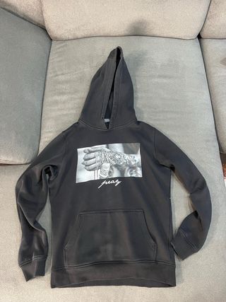 Sudadera Prat Negra Talla M