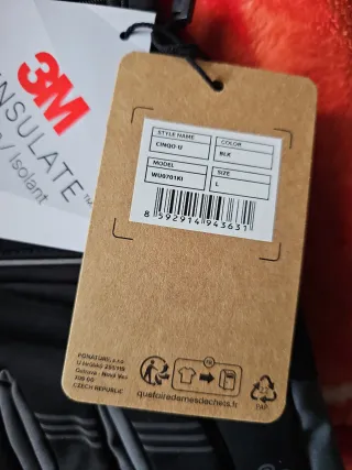 Guantes Kilpi Hombre Negro/Gris