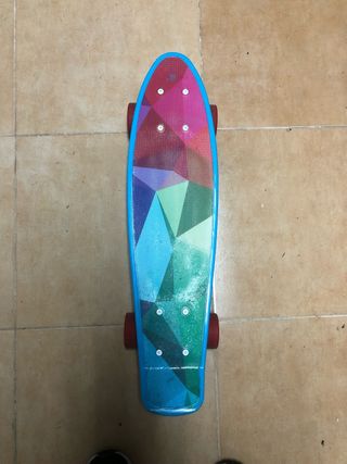 Skate Mini Diseño Geométrico