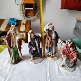 Figuras Belén Pastores Anunciación