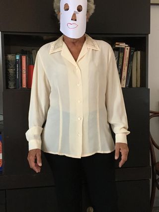 Camicetta seta con merletto