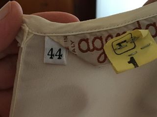 Camicetta seta con merletto