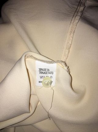 Camicetta seta con merletto