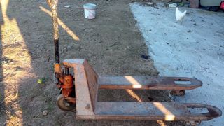 Traspalet manual naranja