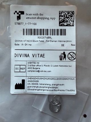 Pack 12 piercings postizos (aros + magnéticos)