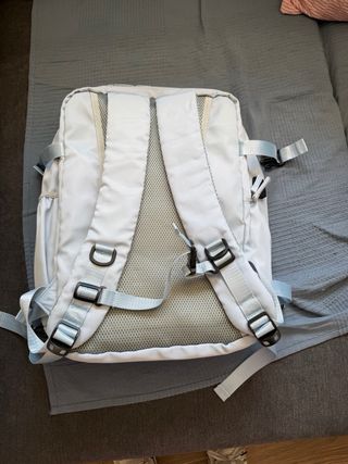 Mochila de viaje azul/gris