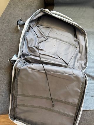 Mochila de viaje azul/gris