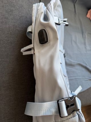 Mochila de viaje azul/gris