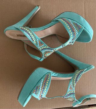 Sandalias BUONARROTI Multicolor/Teal