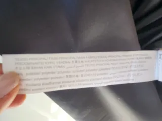 Blusa Negra con Flecos Talla S