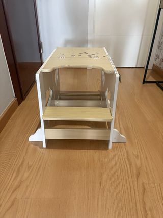 Torre Montessori in legno 2 in 1 Banco