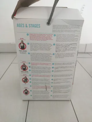 Mochila Ergobaby Comfort Thru Ergonomics + acople