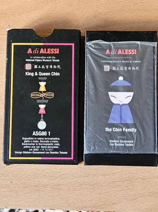 Segnalibri Alessi in resina nuovi