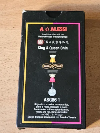 Segnalibri Alessi in resina nuovi