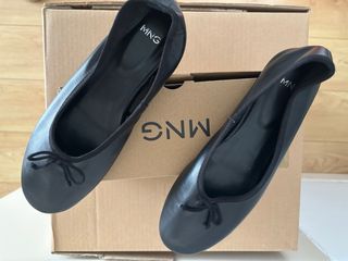 Bailarinas Mango Negras Talla 38